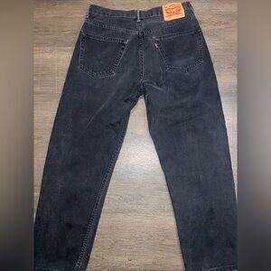 Levi's Men's Dark Gray Straight Jeans